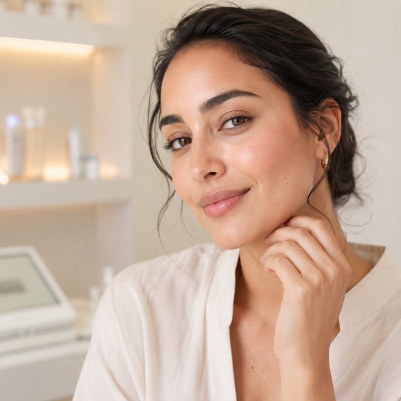 Qualité de peau microneedling Rabat