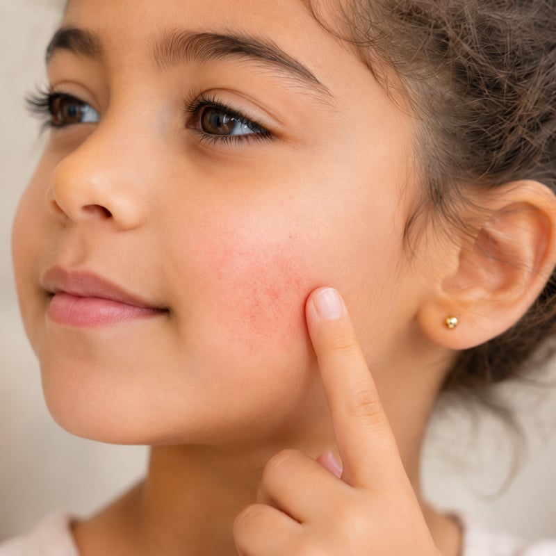 Rougeurs, démangeaisons ou irritations enfants