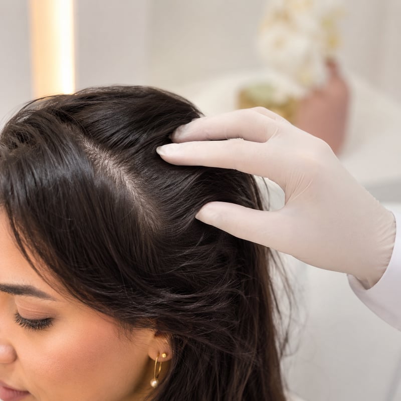 cheveux dermatologie rabat