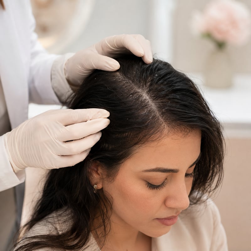 cuir chevelu dermatologie rabat