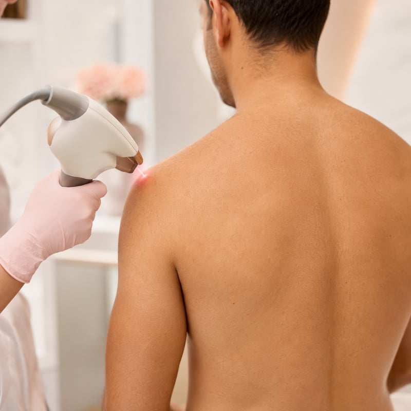 epilation dos rabat